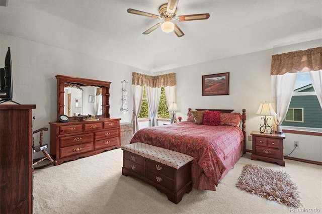 5723 S Everett Way, Littleton, CO 80123 - carpeted bedroom with ceiling fan