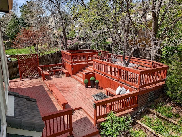 5723 S Everett Way, Littleton, CO 80123 - view of deck