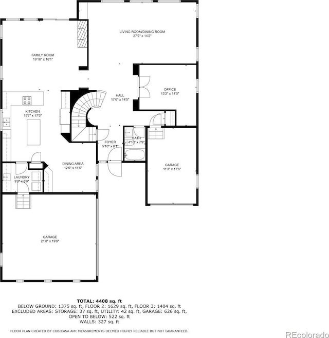 11074 Grayledge Cir, Highlands Ranch, CO 80130 - view of home floor plan