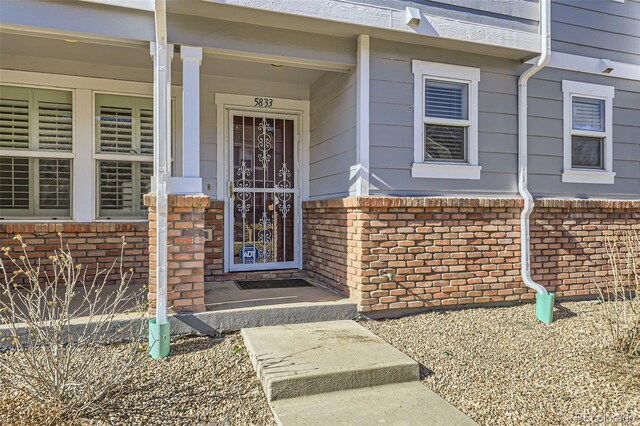 view of entrance to property