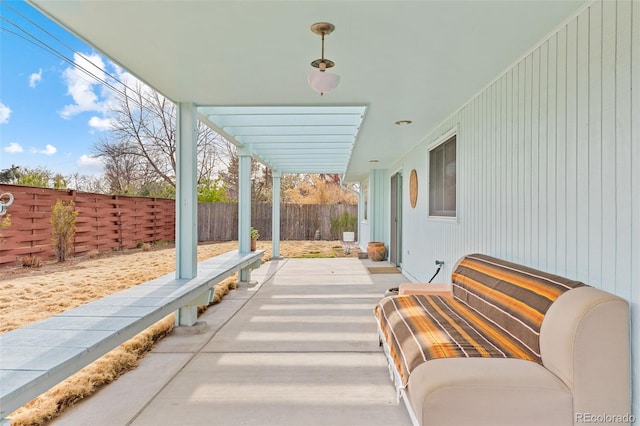 1420 E Bates Ave, Englewood, CO 80113 - view of patio / terrace featuring a fenced backyard