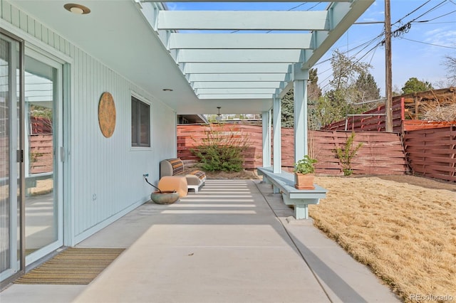 1420 E Bates Ave, Englewood, CO 80113 - view of patio featuring fence