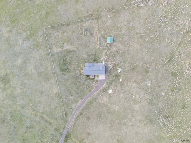 11100 Haskell Creek Rd, Larkspur, CO 80118 - drone / aerial view
