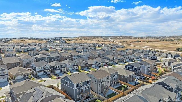 17415 Trefoil Ln, Parker, CO 80134 - bird's eye view with a residential view