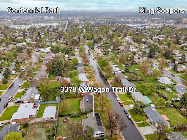 3379 W Wagon Trail Dr, Englewood, CO 80110 - view of property location with nearby suburban area