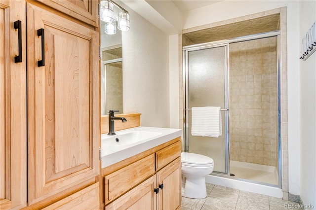330 Ptarmigan St, Golden, CO 80403 - full bath featuring a shower stall, vanity, and toilet
