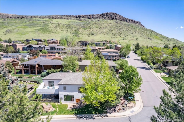 330 Ptarmigan St, Golden, CO 80403 - aerial perspective of suburban area with a mountainous background