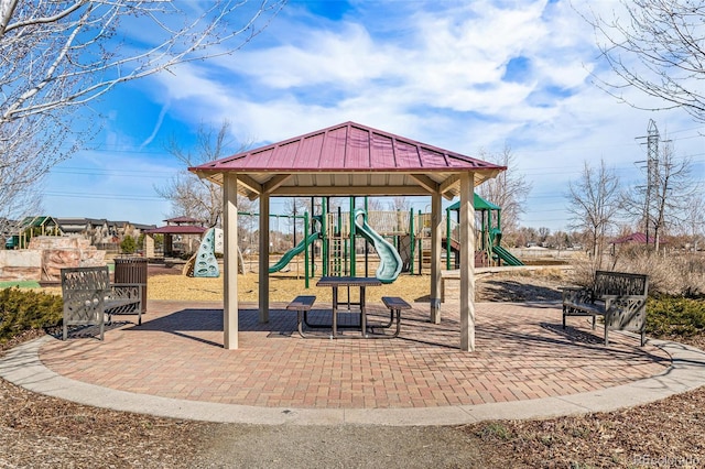 view of community playground