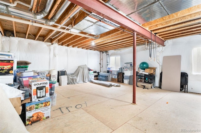 6032 Umber St, Arvada, CO 80403 - view of unfinished basement