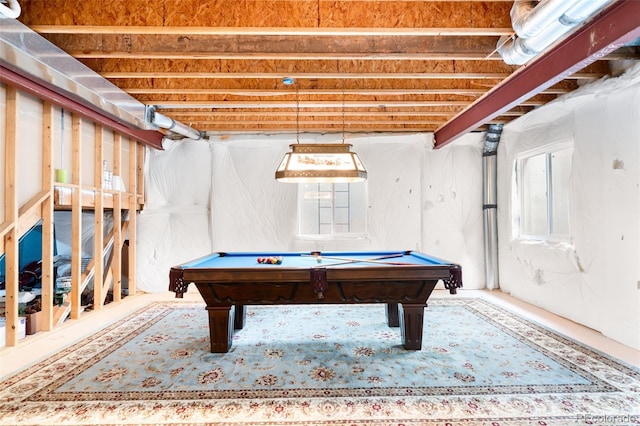 6032 Umber St, Arvada, CO 80403 - recreation room with billiards table