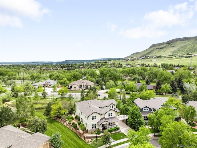 6032 Umber St, Arvada, CO 80403 - aerial view of a mountainous background