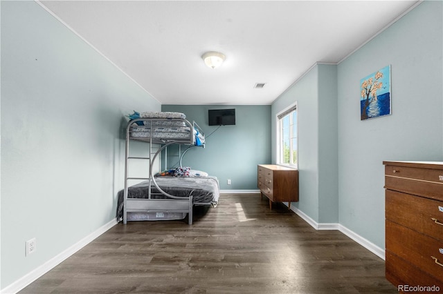 13664 Linden Ct, Thornton, CO 80602 - bedroom featuring wood finished floors and baseboards