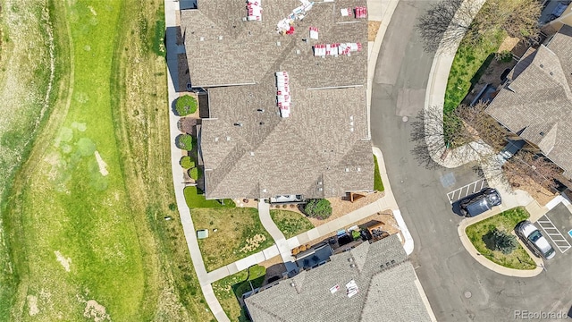 drone / aerial view
