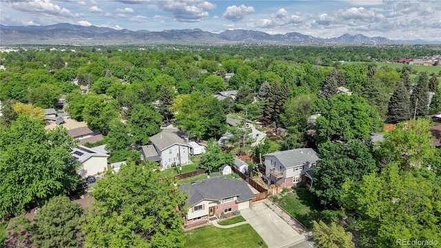 6631 Welch Ct, Arvada, CO 80004 - aerial view of mountains and a forest