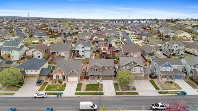 16685 E 101st Ave, Commerce City, CO 80022 - aerial view with a residential view