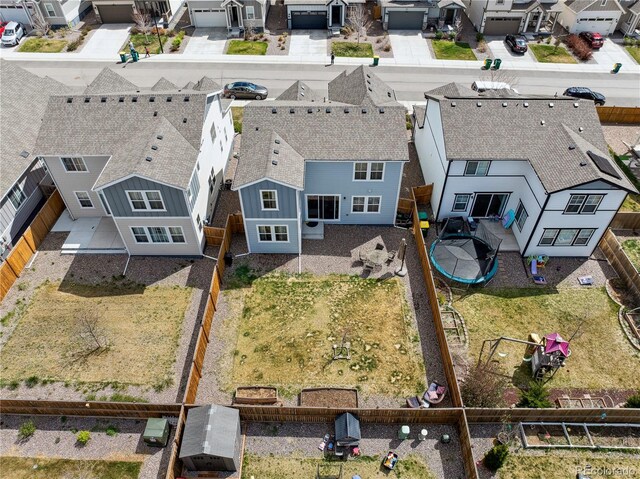 27837 E 8th Ave, Aurora, CO 80018 - bird's eye view featuring a residential view