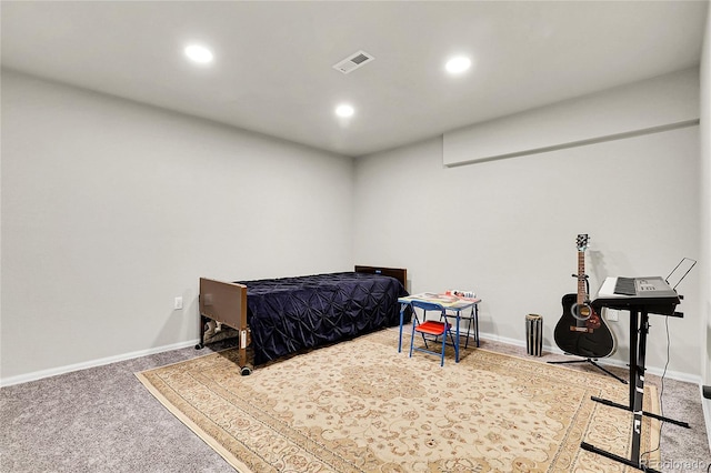 6484 N Ceylon Ct, Denver, CO 80249 - carpeted bedroom with recessed lighting and baseboards