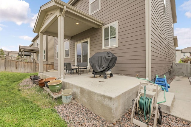 6484 N Ceylon Ct, Denver, CO 80249 - view of patio with grilling area