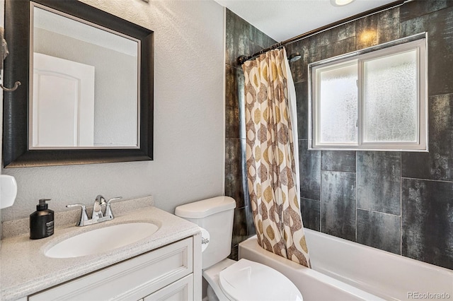 6066 Simms St, Arvada, CO 80004 - full bathroom with vanity and shower / bath combination with curtain