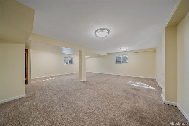 18263 E Mansfield Ave, Aurora, CO 80013 - below grade area with carpet and baseboards