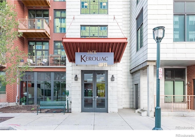 3100 Huron St Unit 3P, Denver, CO 80202 - property entrance featuring french doors