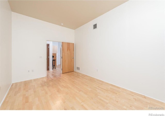 3100 Huron St Unit 3P, Denver, CO 80202 - unfurnished room featuring light wood-style flooring