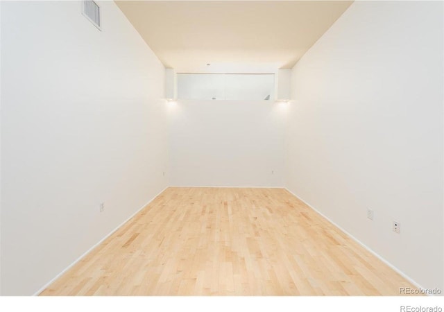 3100 Huron St Unit 3P, Denver, CO 80202 - spare room with wood finished floors and baseboards