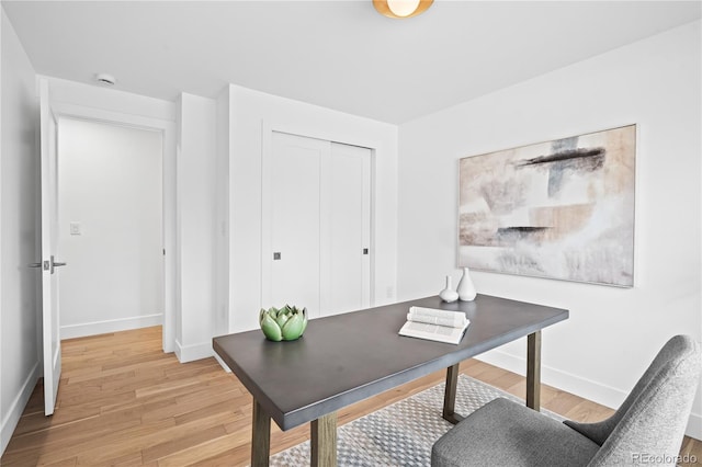 456 Cherry St, Denver, CO 80220 - office space featuring light wood-style flooring and baseboards