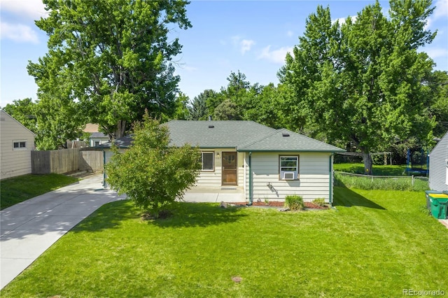 5167 S Pearl St, Littleton, CO 80121 - view of front facade with roof with shingles, driveway, and cooling unit
