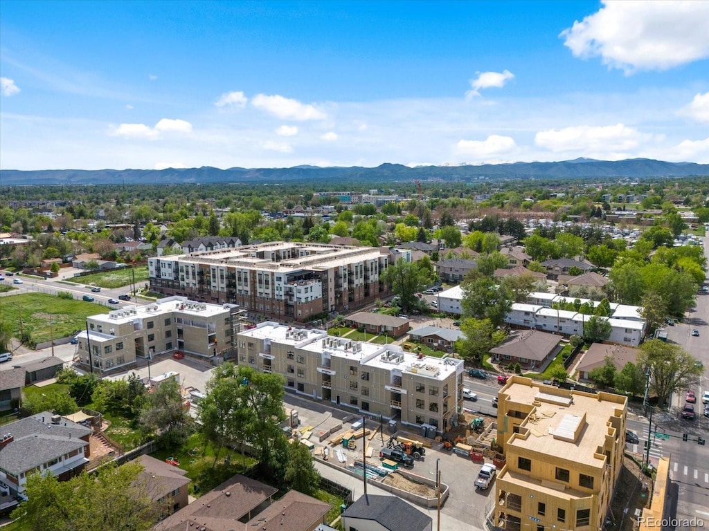 1680 N Sheridan Blvd Unit 102, Denver, CO 80204 - bird's eye view of mountains