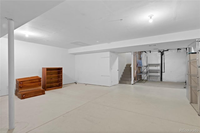 14300 Waterside Ln Unit E3, Broomfield, CO 80023 - finished below grade area with stairway
