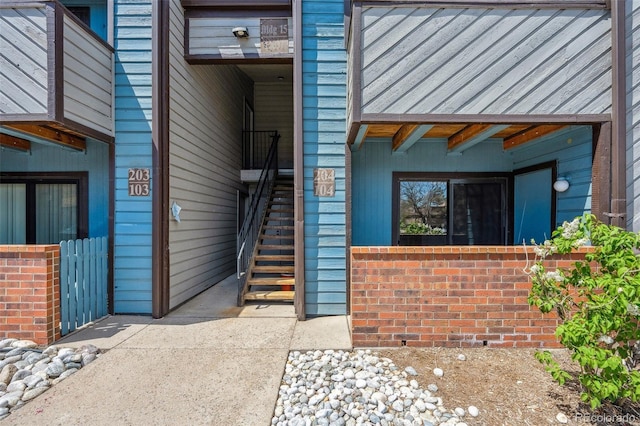 view of entrance to property