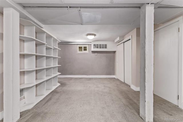 4654 Bryant St, Denver, CO 80211 - below grade area featuring carpet