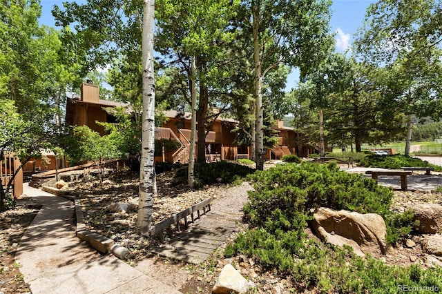 401 Forest Edge Rd Unit B2, Woodland Park, CO 80863 - view of yard