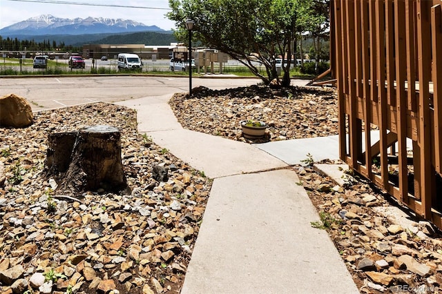 401 Forest Edge Rd Unit B2, Woodland Park, CO 80863 - view of yard featuring a mountain view