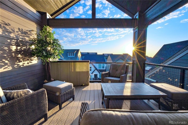 1919 W 165th Way, Broomfield, CO 80023 - view of wooden deck