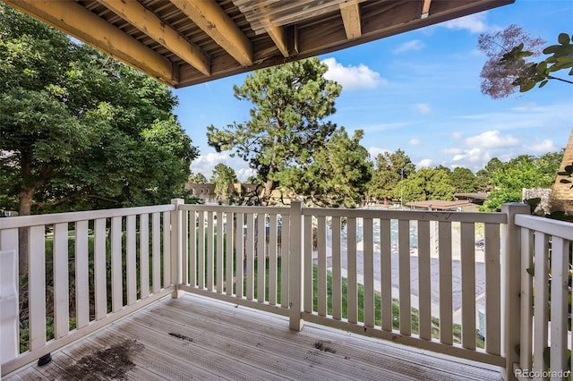 7495 E Quincy Ave Unit 208, Denver, CO 80237 - view of wooden terrace