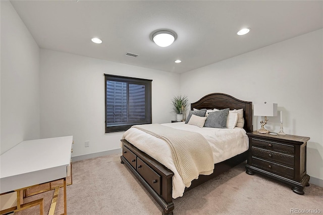 4035 Fenton Ct, Wheat Ridge, CO 80212 - bedroom featuring light colored carpet, recessed lighting, and baseboards