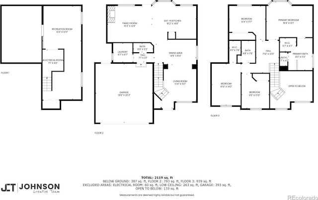 4821 N Silverlace Dr, Castle Rock, CO 80109 - plan