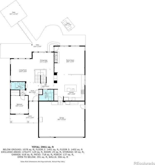 3791 Charterwood Cir, Highlands Ranch, CO 80126 - floor plan / room layout