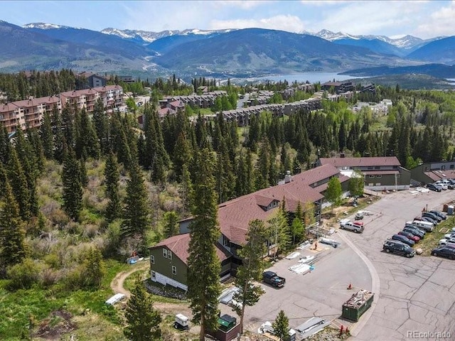 10000 Ryan Gulch Rd Unit 116, Silverthorne, CO 80498 - drone / aerial view of a mountainous background