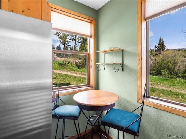 10000 Ryan Gulch Rd Unit 116, Silverthorne, CO 80498 - dining space featuring carpet flooring