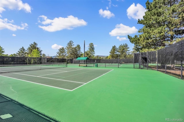 10627 Chautauga Mtn, Littleton, CO 80127 - view of tennis court