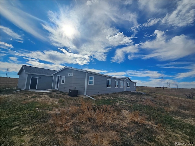 view of rear view of property