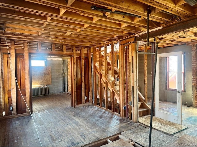 miscellaneous room featuring radiator