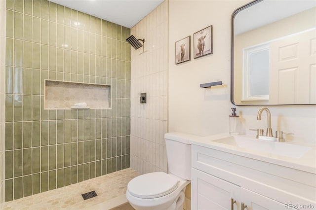 3480 E 119th St, Thornton, CO 80233 - bathroom with tiled shower and vanity