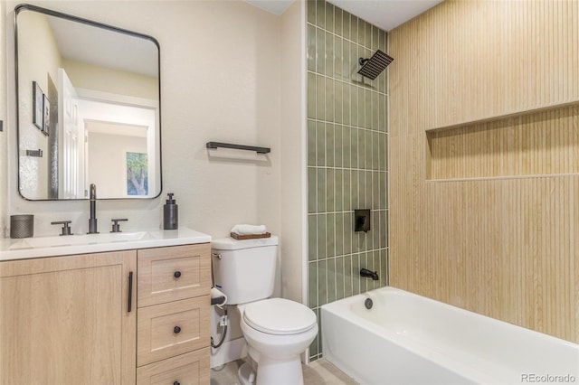 3480 E 119th St, Thornton, CO 80233 - bathroom with vanity and washtub / shower combination