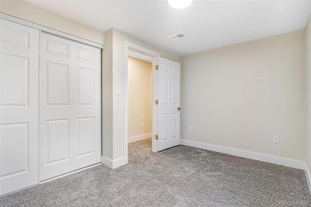 3480 E 119th St, Thornton, CO 80233 - unfurnished bedroom featuring carpet flooring and a closet