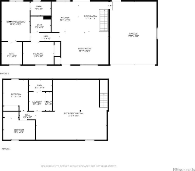 3480 E 119th St, Thornton, CO 80233 - view of property floor plan