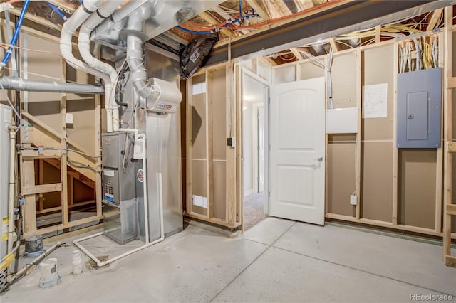 6812 Indian Paintbrush St, Frederick, CO 80530 - unfinished below grade area featuring electric panel